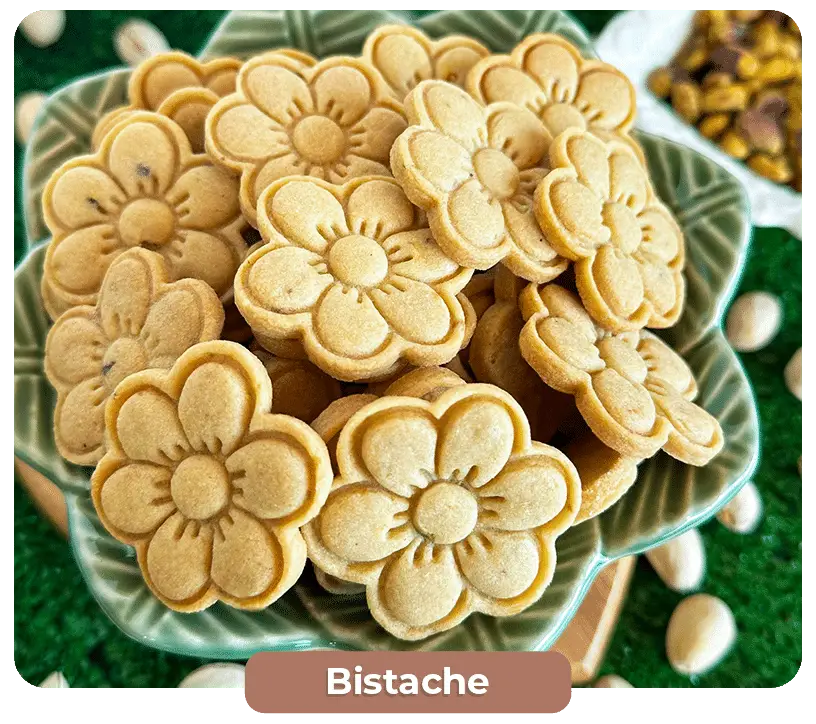 biscoito de pistache